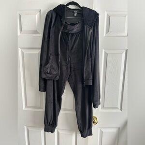 Victoria’s Secret Velour hooded Set